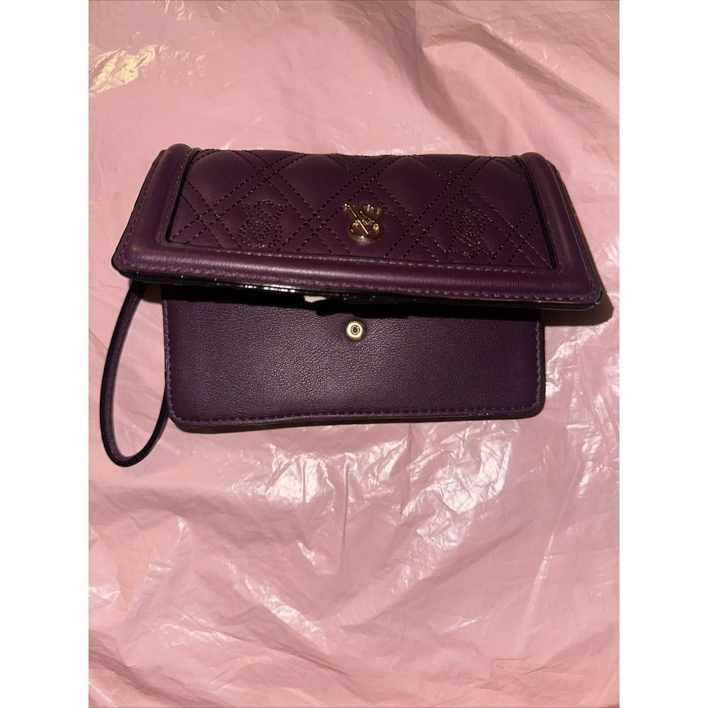 Victoria Secret Wristlet Wine Colored